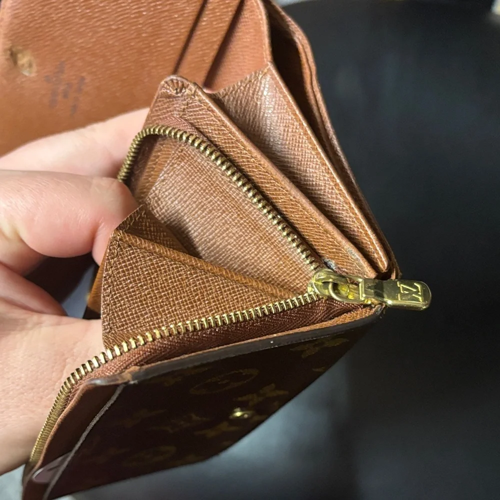 Louis Vuitton Monogram Canvas Brown Wallet